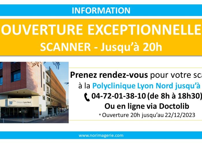 scanner ouverture